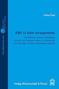 Ifrs 11 Joint Arrangements