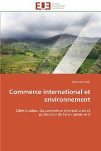 Commerce International Et Environnement