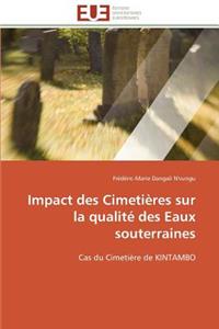 Impact Des Cimetières Sur La Qualité Des Eaux Souterraines