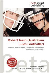 Robert Nash (Australian Rules Footballer)
