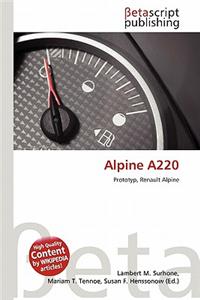 Alpine A220