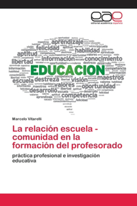 relación escuela - comunidad en la formación del profesorado