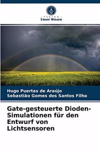 Gate-gesteuerte Dioden-Simulationen für den Entwurf von Lichtsensoren