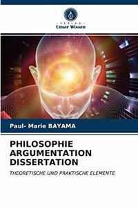 Philosophie Argumentation Dissertation