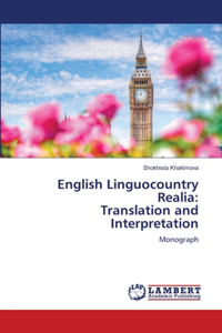English Linguocountry Realia