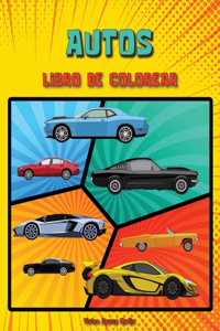 Autos Libro de colorear