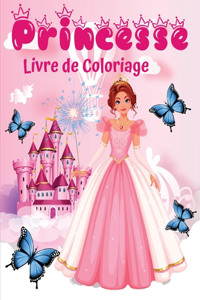 Princesse Livre de coloriage