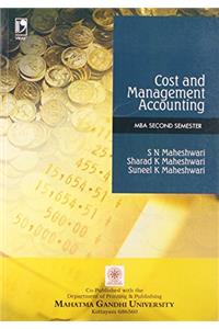 Cost And Management Accounting - Mgu Co-pub