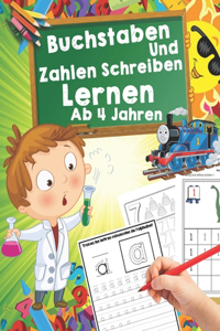 Buchstaben Und Zahlen Schreiben Lernen Ab 4 Jahren