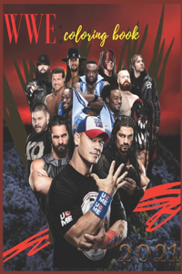 WWE Coloring Book
