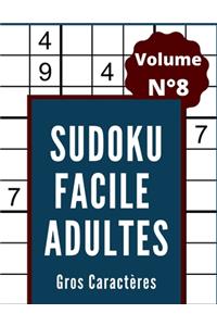 Sudoku Facile pour Adultes (Volume 8)