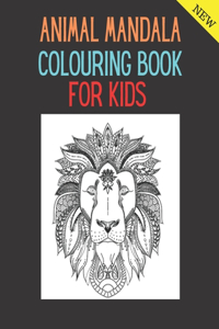 Animal Mandala Colouring Book For Kids