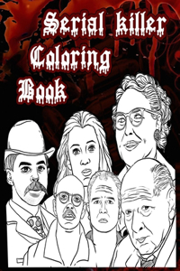 Serial killer coloring book