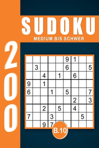 Sudoku Erwachsene Medium Bis Schwer Band 10