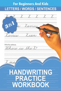 Handwriting Practice Workbook