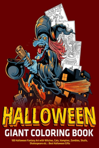 Halloween Giant Coloring Book