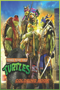 Teenage mutant ninja turtles coloring book
