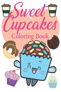 Sweet CupCakes Coloring Book