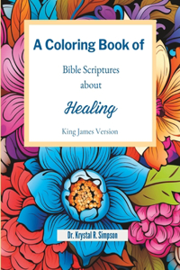 Coloring Book of Bible Scriptures About Healing