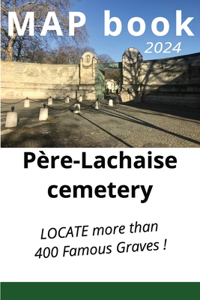 Map book Père-Lachaise cemetery