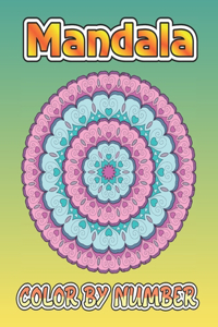 mandala color by number
