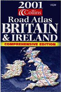 Collins 2001 Comprehensive Road Atlas Britain and Ireland