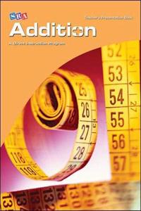 Corrective Mathematics Addition, Teacher Materials