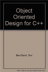 Object-Oriented Design for C++
