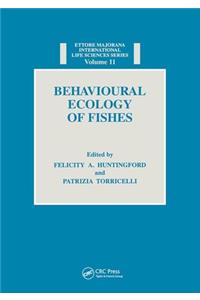 Behavioural Ecology of Fishes