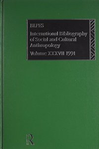 Ibss: Anthropology: 1991 Vol 37