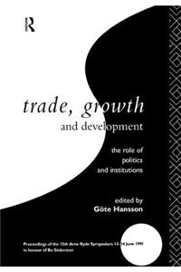 Trade, Growth and Development