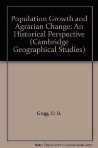 Population Growth and Agrarian Change