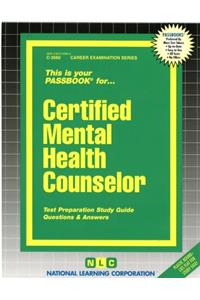 Certified Mental Health Counselor