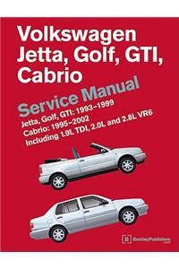 Volkswagen Jetta, Golf, GTI 1993-1999 Cabrio 1995-2002 Service Manual