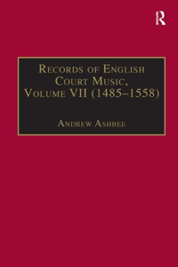 Records of English Court Music