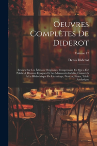 Oeuvres Complètes De Diderot