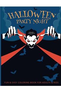 Fun & Easy Coloring Book For Adults & Kids