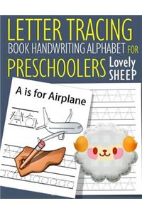 Letter Tracing Book Handwriting Alphabet for Preschoolers Lovely Sheep