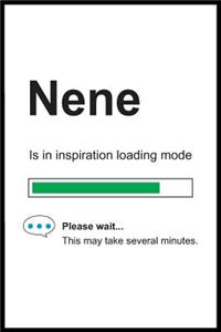 Nene is in Inspiration Loading Mode