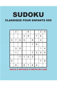 Sudoku Classique Pour Enfants 9x9 - Facile à difficile à partir de 6 ans