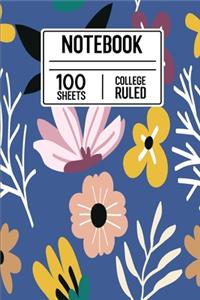 Notebook 100 Sheets College Ruled