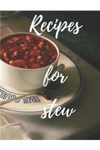 Recipes for Stews