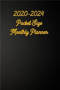 2020-2024 Pocket Size Monthly Planner