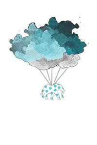 Creaturely Elephant Clouds Notebook