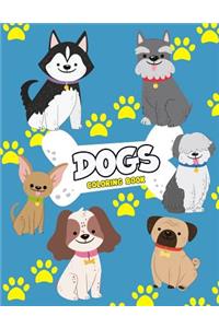 Dogs Coloring Book