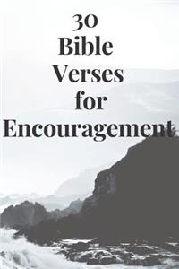 30 Bible verses for encouragement