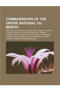 Commandeurs of the Ordre National Du Merite