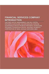 Financial Services Company Introduction
