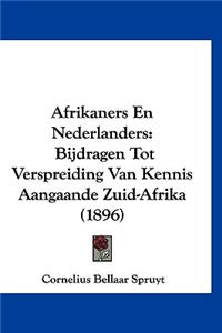 Afrikaners En Nederlanders