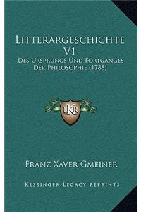 Litterargeschichte V1